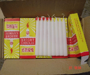 White Candles,Household Candles,Bright Candles 